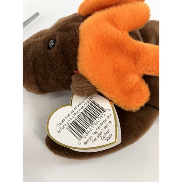 Ty Beanie Babies Chocolate Moose 1993 - Picture 10 of 10